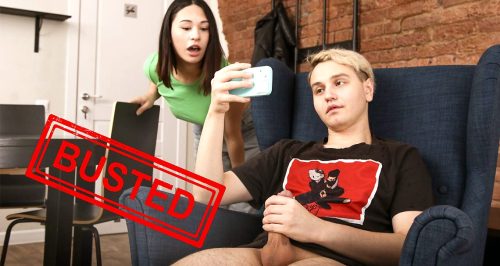 Roxy Muray caught me watching porn