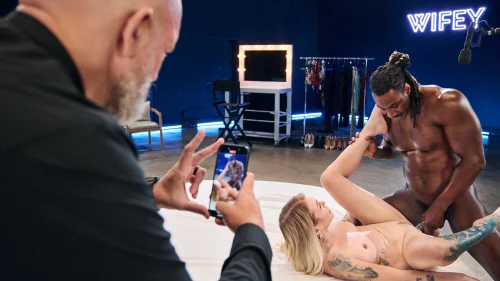 Hotwife Has Her First BBC While Hubby Watches – Saint LaRose