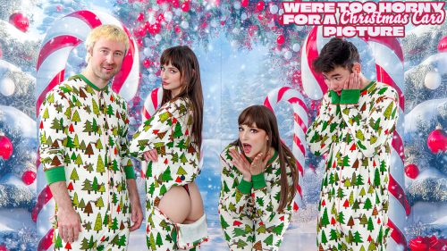 Were Too Horny For A Christmas Card Picture – Lana Smalls & Lexi Luna